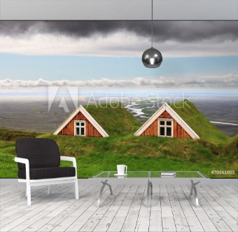 Picture of Traditional Farm Houses Iceland